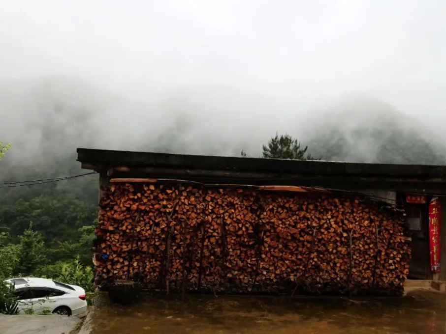 听竹山｜老屋听雨