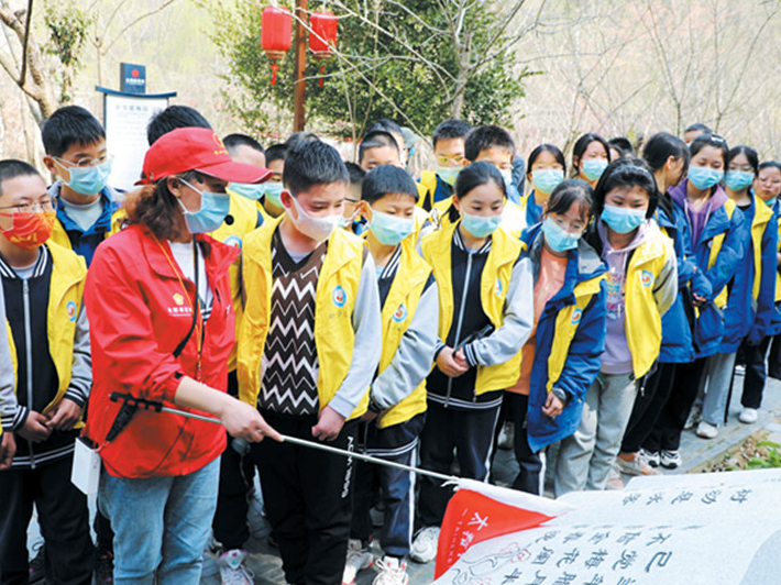 【图文】太和梅花谷被认定为“省级研学旅行基地”